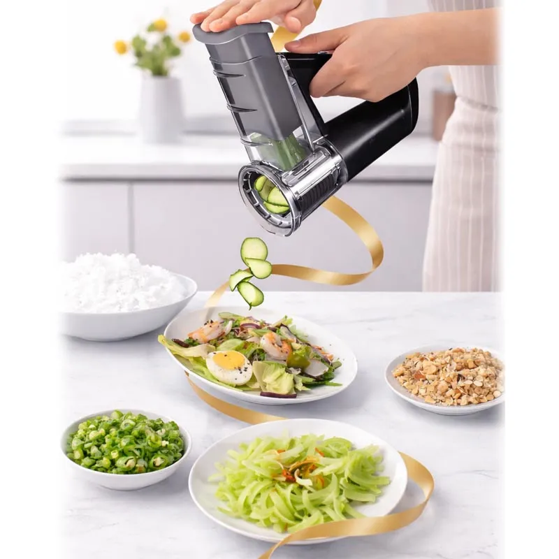 portable rechargeable multi functional - طحانة قابلة لشحن بعدة قوالب